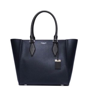Michael kors collection leather tote